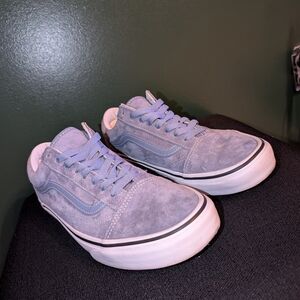 Vans Blue Suede Sneakers